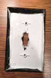 Handmade Peet's Coffee Major Dickason's Blend Single Toggle Light Switch Cover