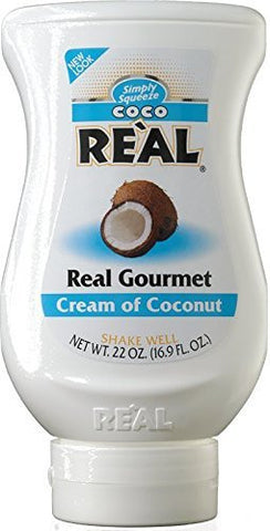 Simply Squeeze Coco Real Gourmet Cream of Coconut - 21 oz