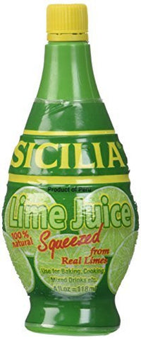 Sicilia Lime Juice - 4 oz