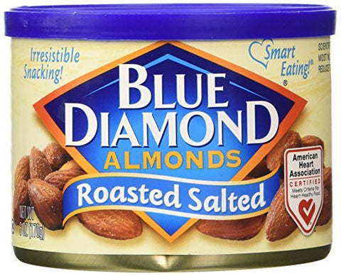 Blue Diamond Roasted Salted Almonds - 6 oz