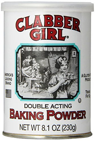 Clabber Girl Double Acting Baking Powder - 8.1 oz