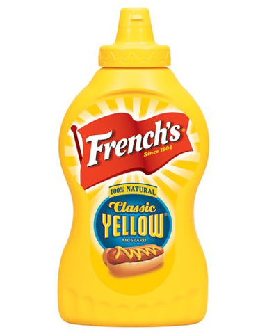 French's 100% Natural Classic Yellow Mustard - 14 oz Squeeze Bottle