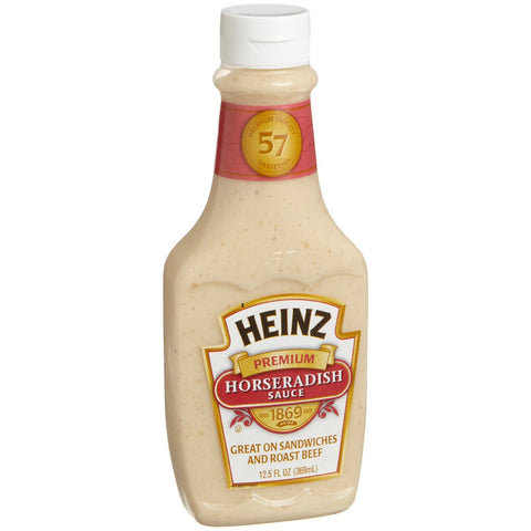 Heinz Premium Horseradish Sauce - 12.5 oz Squeeze Bottle