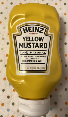 Heinz Yellow Mustard Squeeze Bottle - 20 oz