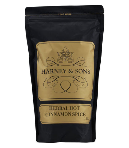 Harney & Sons Fine Teas HERBAL ROOIBOS Hot Cinnamon Spice Loose Tea - 16 oz   