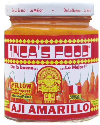 Inca's Food Aji Amarillo Yellow Hot Pepper Paste - 7.5 oz 