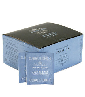Harney & Sons Fine Teas Jasmine Fragrant Green Tea - 50 Teabags