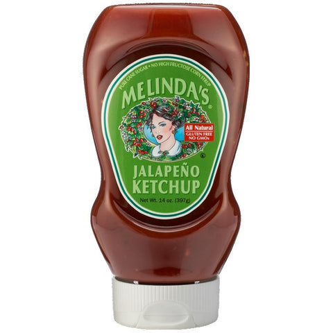 Melinda's Tangy & Spicy Jalapeno Ketchup - 14 oz Squeeze Bottle