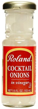 Roland Cocktail Onions in Vinegar - 3.5oz glass jar