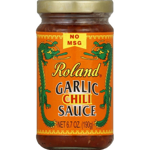 Roland Garlic Chili Sauce - 6.7 oz glass jar
