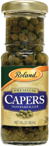 Roland Premium Nonpareilles Capers - 3.52 oz