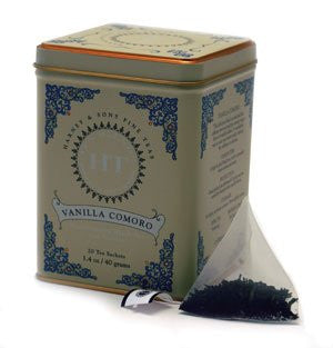 Harney & Sons Fine Teas Vanilla Comoro Tin - 20ct Sachets